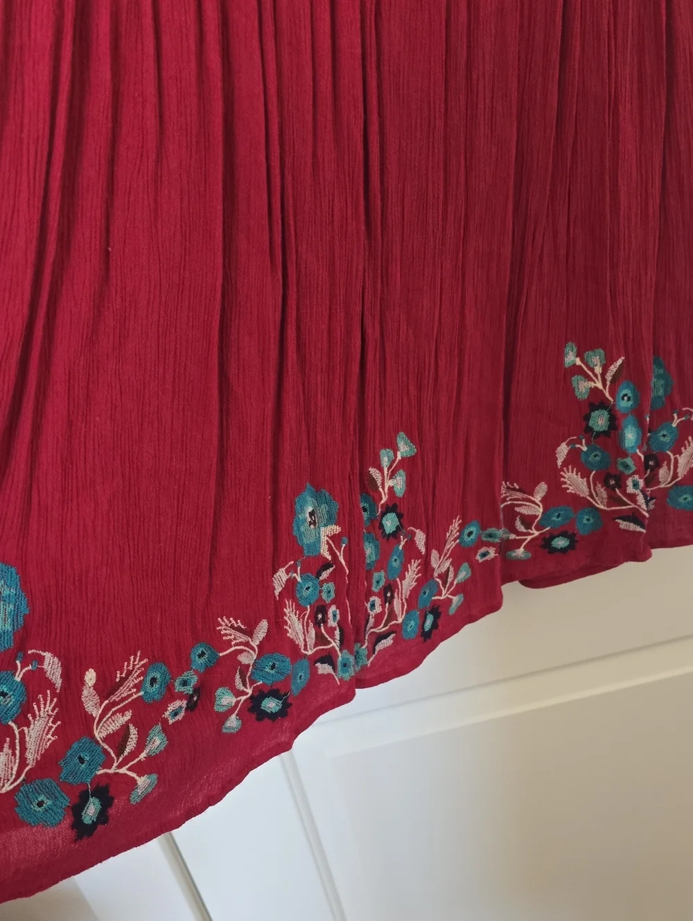 Free People Embroidered Trapze Dress